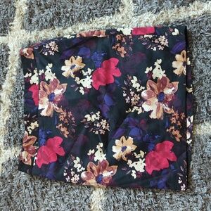 Ann Taylor Loft Floral Print Pencil Skirt 2P